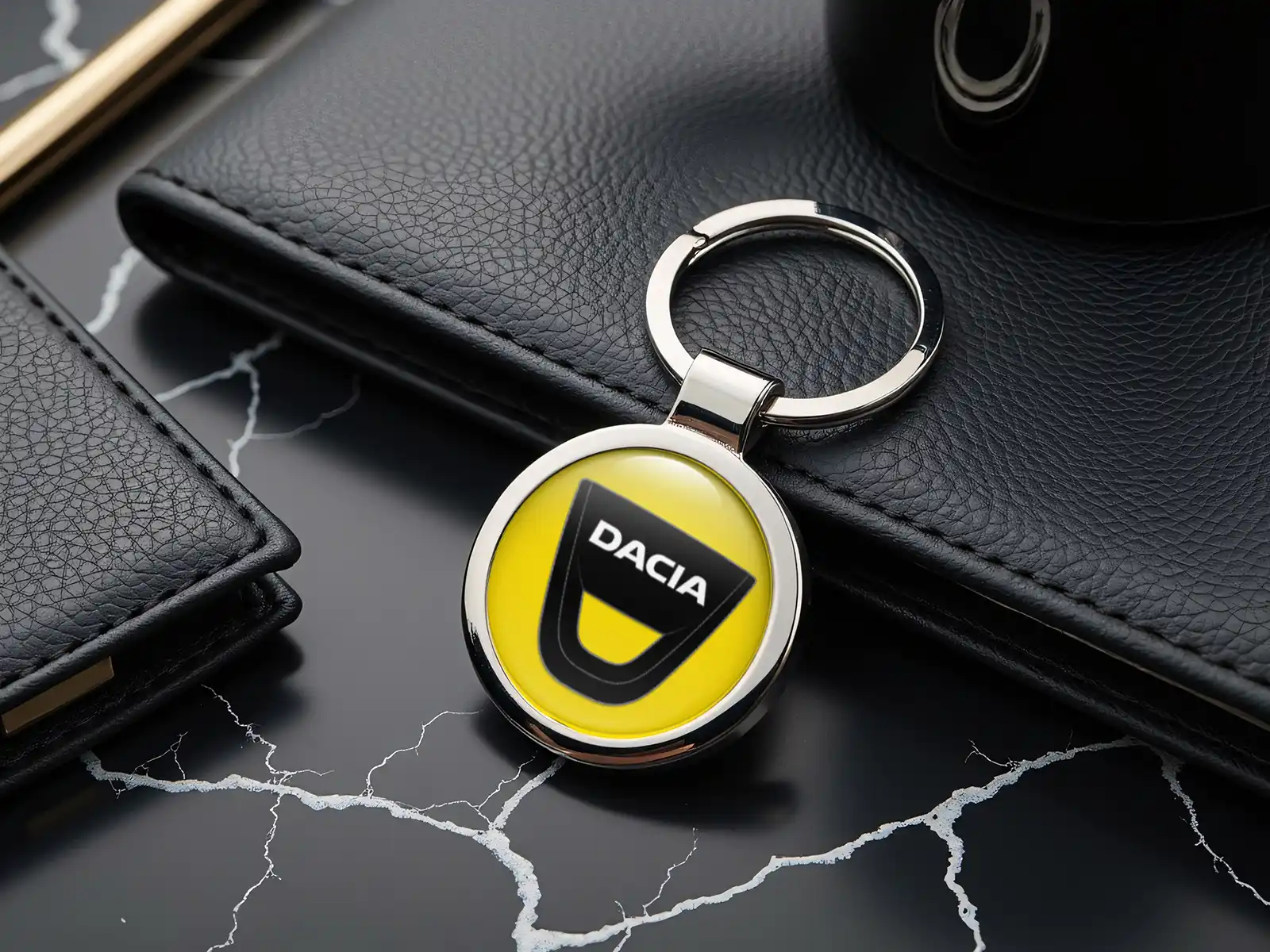 Dacia Auto Schlüsselkette Rennstil Robust Metall